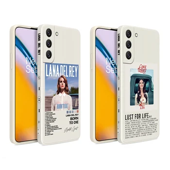 Lana Del Rey Lust for Life Telefón puzdro Pre Samsung Galaxy S22 S23 S21 S20 Ultra Plus FE S10 S9 Poznámka: 20 10 Plus Silikónové Krytie