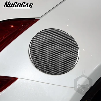 Pre Nissan 370Z Z34 2009-UP Uhlíkových Vlákien palivovej nádrže spp Panel Výbava Kryt Auto Exteriérové Doplnky, Dekoračné Nálepky